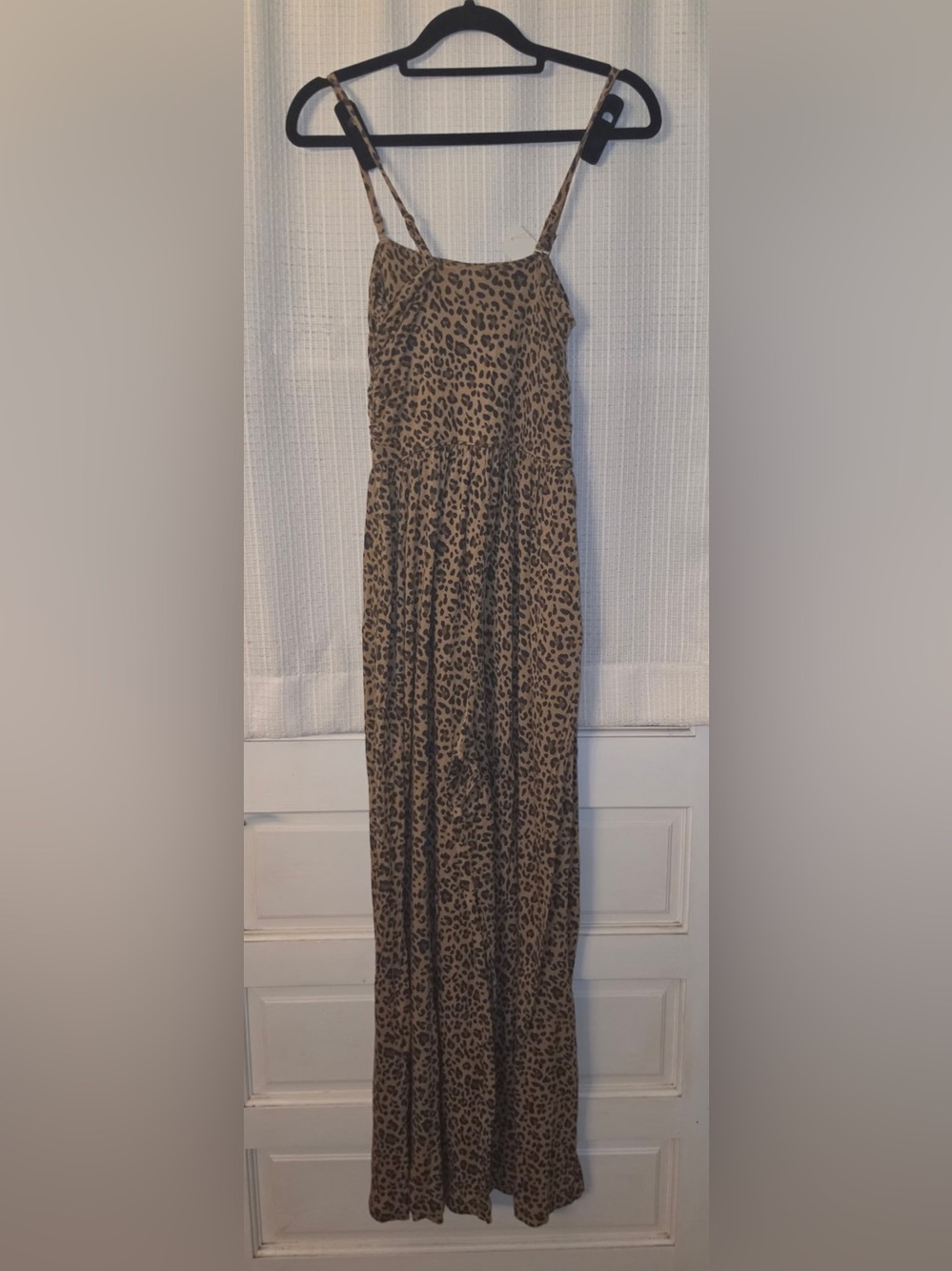 American Eagle Outfitters Leopard Print jumpsuit- Brown & Black
